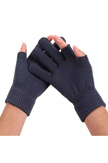 Gants chauds tricotés en acrylique automne hiver unisexe sous-doigts extérieur créatifs gants écran lot danse du ventre costu