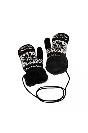 liaddkv Gants épais en velours dautomne et dhiver Gants de laine Moufles chaudes épaissies pour, mignonnes pour garçons, mo