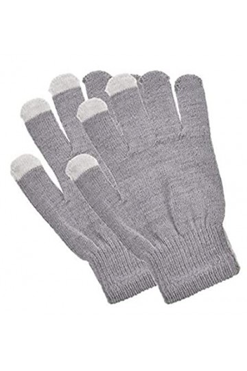 Gants à écran tactile dhiver en tricot Keep Warm Gants Téléphone Typing Text Gants pour femmes Unisexe