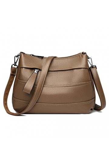 Coolives Sac bandoulière pour Femme en Cuir PU Petit Sacoche Mode Sac à Main Sac porté épaule élégant Sac bandoulière porté b