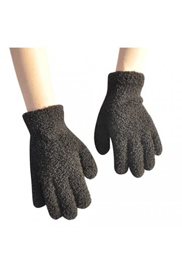 HANXIULIN Gants thermiques chauds pour femme Gants dhiver élégants Moufles en coton Gants de moto Gants dhiver chauds pour 