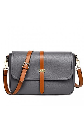 Coolives Sac bandoulière pour Femme en Cuir PU Sac a Main Porte Epaule Petit Sacoche Mode Sac à Main élégant Sac bandoulière 