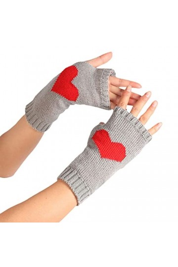 Mitaines Mitaines Poignet Gants Tricot Tricoté Poignet Noir Long Unisexe pour Moufles Manchettes Extensible, a, A