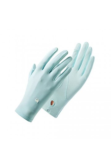 LOIJMK Gants de protection antidérapants Gants dété Gants non femmes Sun Outdoor Driving Gloves/Moufles Gants sans doigts Fe