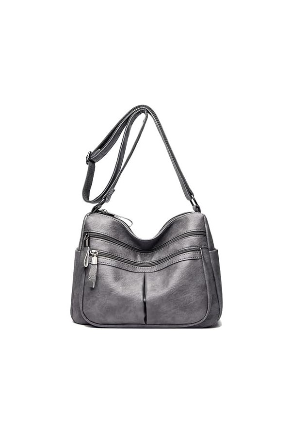 Coolives Sac bandoulière pour Femme en Cuir PU Sac a main porte epaule Dames Sacoche Mode Sac à main élégant Petit Sac à épau