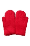 AFBORD Moufles confortables pour femme pour lautomne et lhiver pour rester au chaud et confortable, Rouge, taille unique