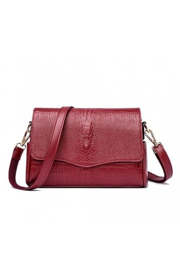 Coolives Sac bandoulière pour Femme en Cuir PU avec Motif Peau de Crocodile Petit Sac a main porte epaule Sacoche Mode Sac à 