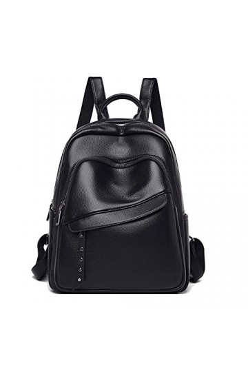 Coolives Sac a Main porté Dos pour Femme en Cuir PU Sacoche élégant Sac a Dos Mode Sac à Dos Loisir Petit Sac à Dos de Voyage