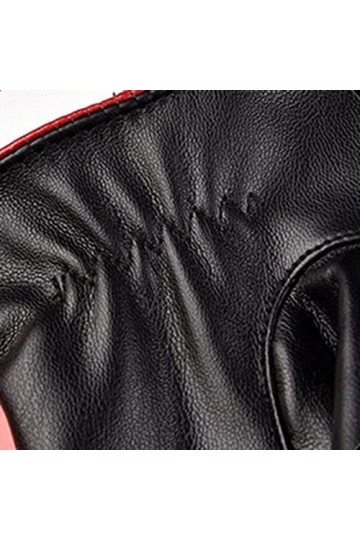 YANFJHV Moufles dhiver imperméables pour femmes Gants chauds doublés pour écran tactile Gants en polaire Gants blancs Femmes