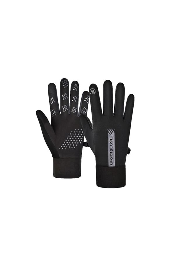 shizuku Mitaines tricotées Chaudes pour Le Cyclisme,Mitaines Confortables pour Femmes avec Protection complète de la Paume | 