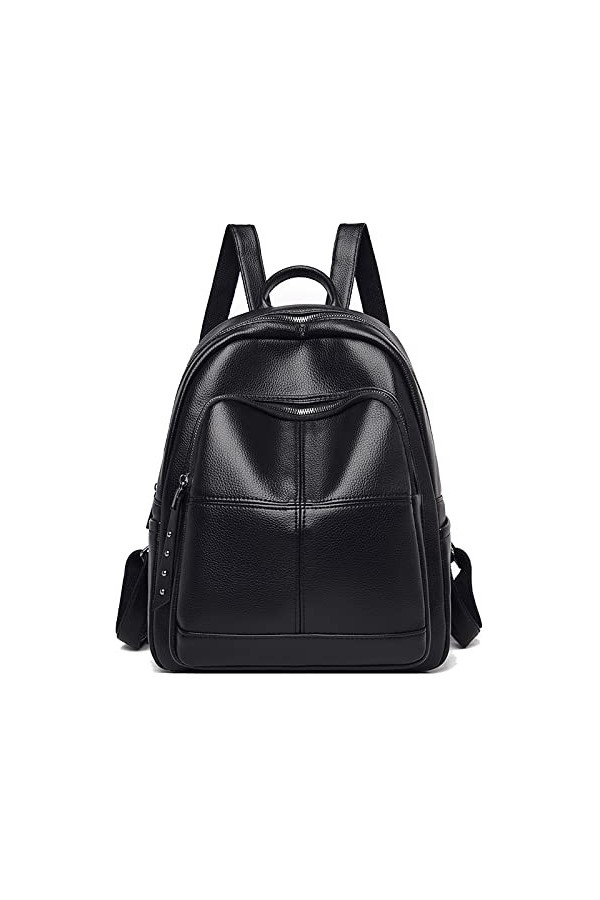 Coolives Sac a Main porté Dos pour Femme en Cuir PU Sacoche élégant Sac a Dos Mode Sac à Dos Loisir Petit Sac à Dos de Voyage