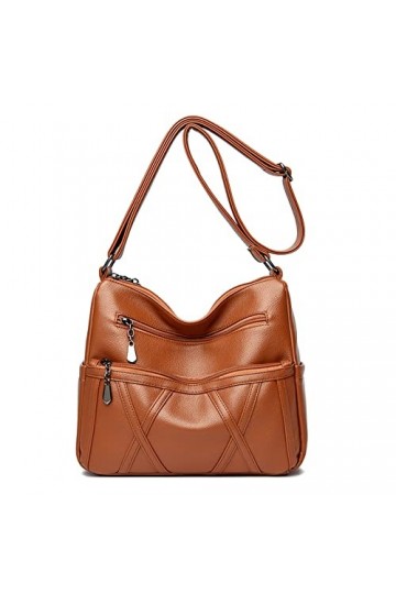 Coolives Petit Sac bandoulière pour Femme en Cuir PU Sacoche Mode Sac à Main Sac porté épaule élégant Sac bandoulière porté b