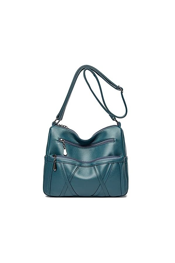 Coolives Petit Sac bandoulière pour Femme en Cuir PU Sacoche Mode Sac à Main Sac porté épaule élégant Sac bandoulière porté b