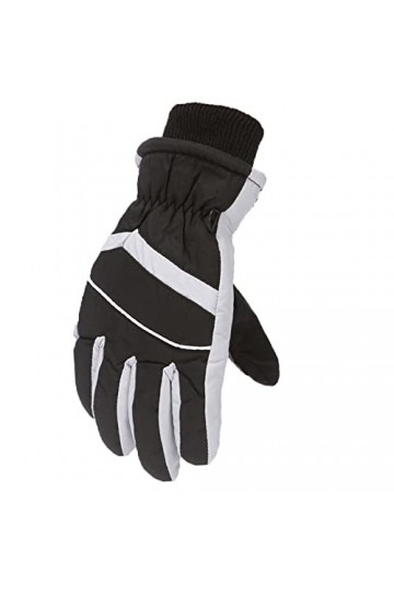 Gants pour femme - Gants dhiver pour temps froid - Pour enfants - Pour le patinage à neige - Coupe-vent - Résistants - Impri