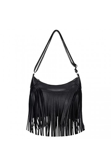 Eshow Sac Bandoulière pour Femme Fille Sac Porté Epaule PU Sacs Cabas pour Quotidien École Lycée Université Travail Loisir Sh