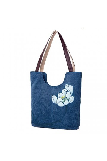 Eshow Sac à main toile Sac dépaule Sac bandoulière Sac à main Sacs portés Sacs à lépaule