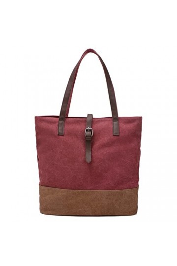 Eshow Sac à main toile Sac dépaule Sac bandoulière Sac à main Sacs portés Sacs à lépaule