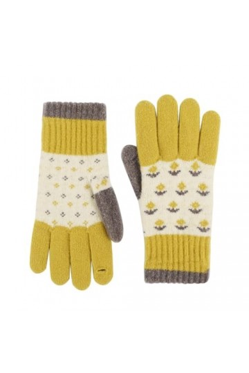 Gefomuofe Gants dhiver pour écran tactile - Gants dhiver chauds pour écran tactile - Moufles en coton - Gants dhiver trico