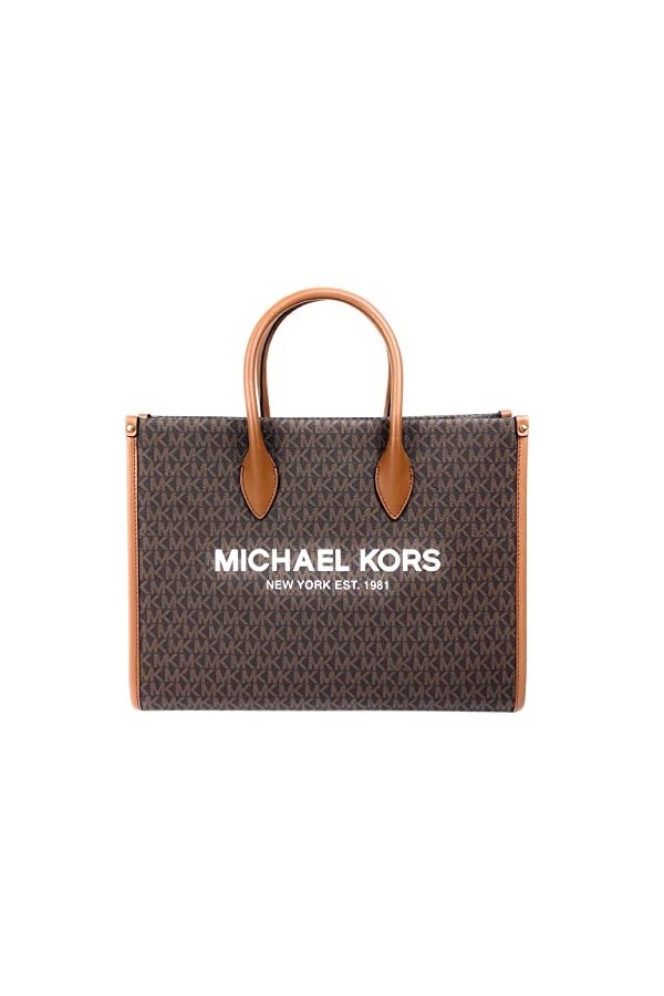 Michael Kors Mirella Sac fourre-tout moyen, marron, Medium