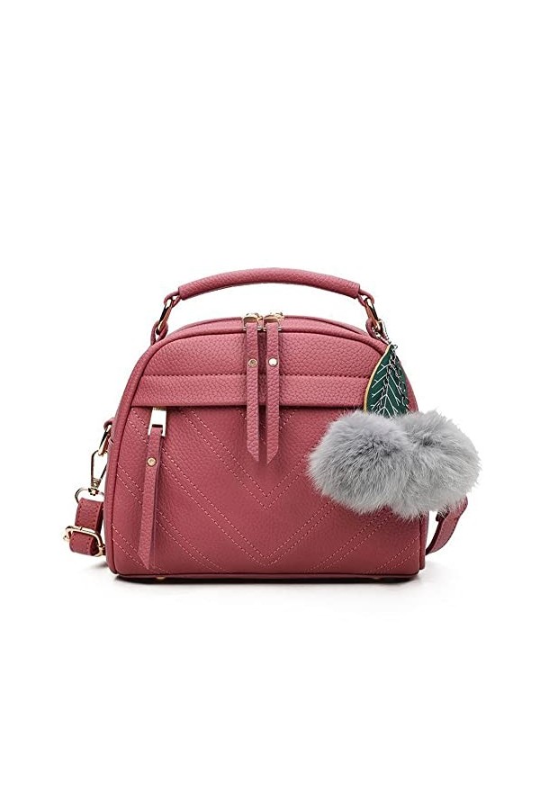 Eshow Sac à Main pour Femme Fille Sac Bandoulière Grande Capacité Sac Porté Epaule pour Quotidien École Lycée Université Trav