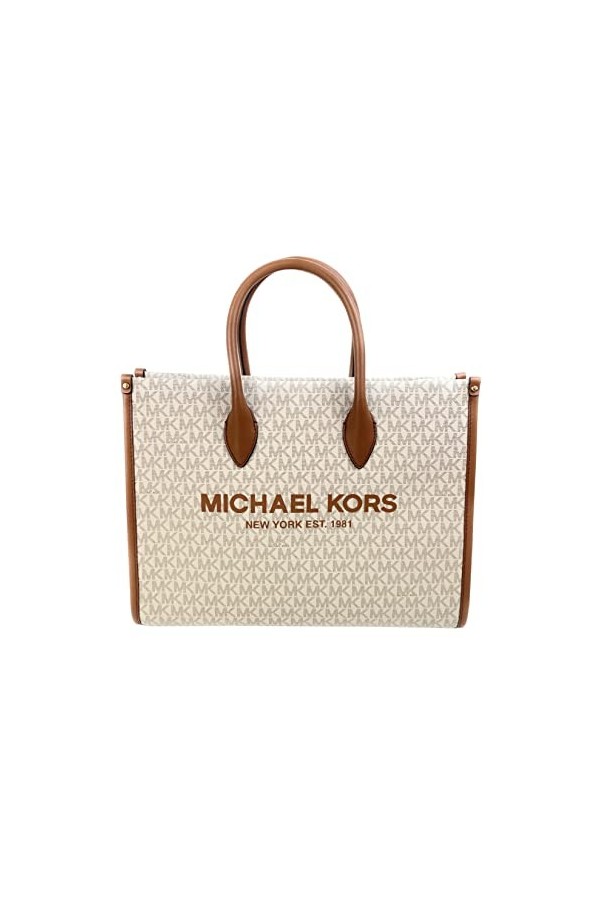 Michael Kors Mirella Sac fourre-tout moyen, marron, Medium