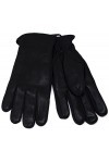 Thomas Calvi Gants en cuir pour femme, gants dhiver pour femme, moufles mi-longues douces et chaudes avec doublure en polyes