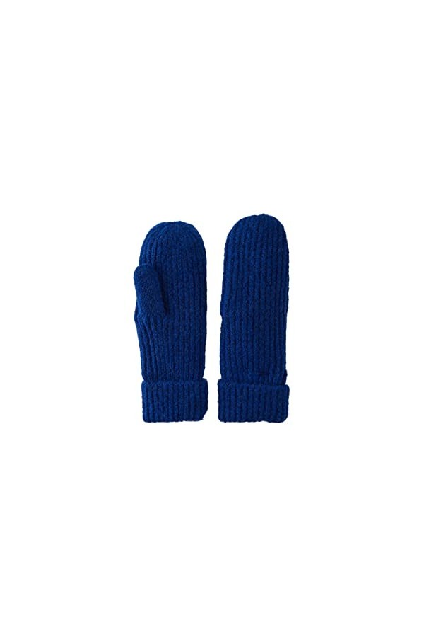 PIECES PCPYRON New Mittens Noos BC Mitaines, Bleu Mazarine, Taille Unique Femme