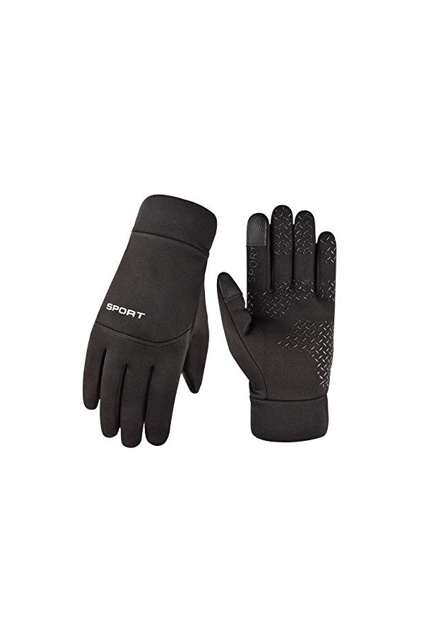 Allbestop Gants Chauds Gants À Écran Tactile,Gants En Laine Femme Gants Mitaine Femme Moufles Grand Froid Gants Sport Homme G