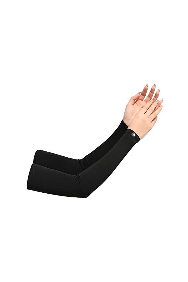 Manches dété pour homme et femme - Manches de protection pour les bras et le soleil - Manches respirantes - Gants moufles po