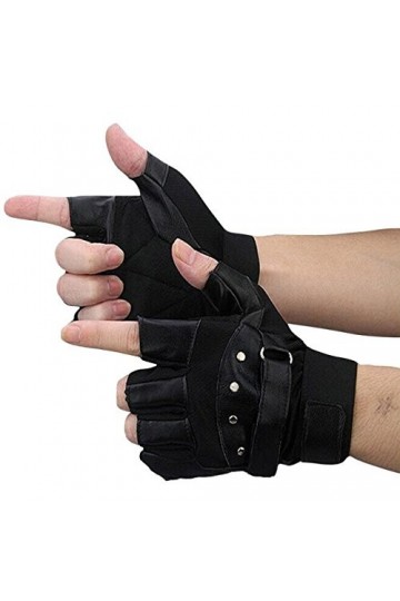 Gants de moto chauds en cuir souple pour homme et femme noir, taille unique 