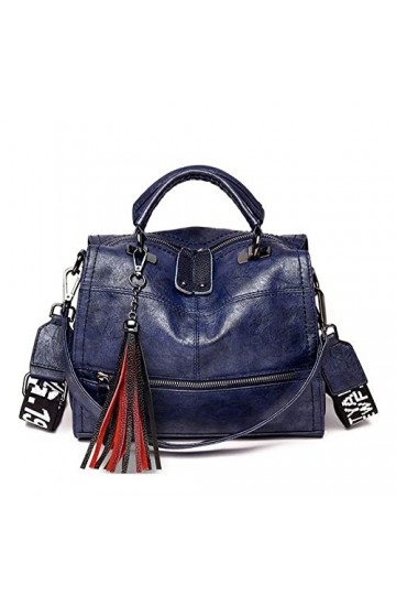 Eshow Sac à Main pour Femme Fille Sac Bandoulière Grande Capacité Sac Porté Epaule pour Quotidien École Lycée Université Trav