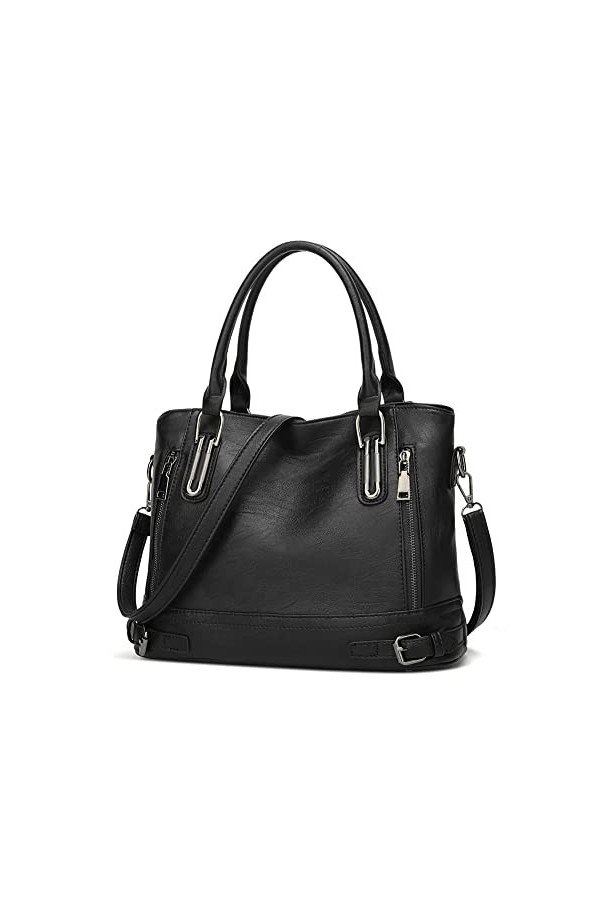 Eshow Sac Bandoulière Femme Porte Epaule Cuir Sac à Main