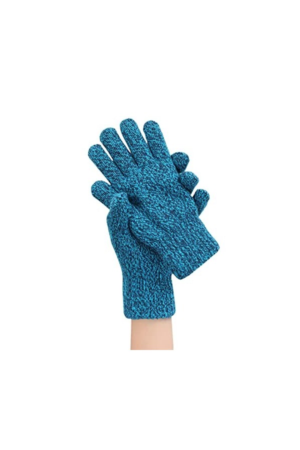 Allbestop Gants Chauds Gants Dhiver À Écran Tactile,Gants Polaire Homme Mitaine Cuir Femme Moufles Homme Polaire Gants Menag