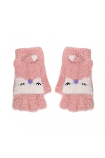 ZHIYU Laine Flip Cover Garçons avec Moufles pour tout-petits Gants Cabrio Cachemire Top Hiver Mitaines Sans Doigts Sextoys po