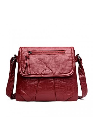 Eshow Sac Bandoulière Femme Porte Epaule Cuir Sac à Main