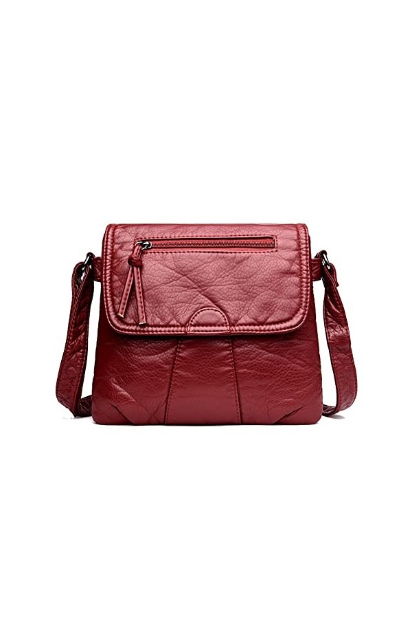 Eshow Sac Bandoulière Femme Porte Epaule Cuir Sac à Main