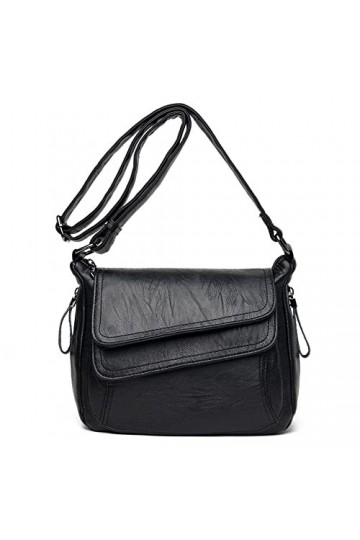 Eshow Sac Bandoulière Femme Porte Epaule Cuir Sac à Main