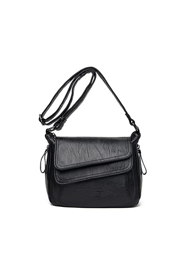 Eshow Sac Bandoulière Femme Porte Epaule Cuir Sac à Main