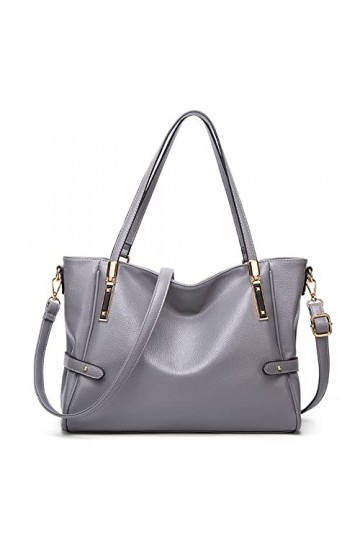 Eshow Sac Bandoulière Femme Porte Epaule Cuir Sac à Main