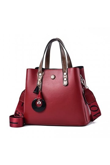 Eshow Sac Bandoulière Femme Porte Epaule Cuir Sac à Main