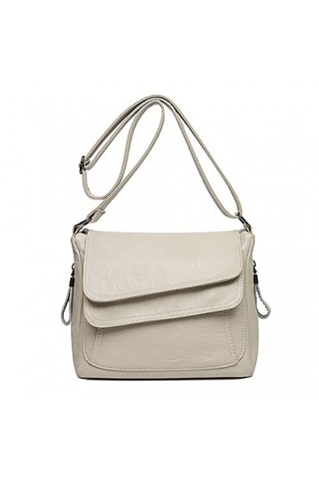 Eshow Sac Bandoulière Femme Porte Epaule Cuir Sac à Main