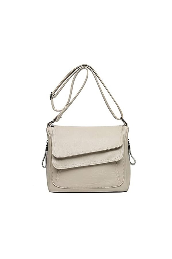 Eshow Sac Bandoulière Femme Porte Epaule Cuir Sac à Main