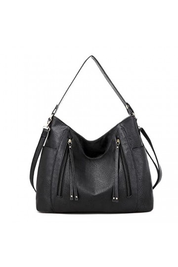 Eshow Sac Bandoulière Femme Porte Epaule Cuir Sac à Main