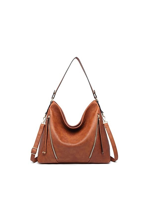 Eshow Sac Bandoulière Femme Porte Epaule Cuir Sac à Main