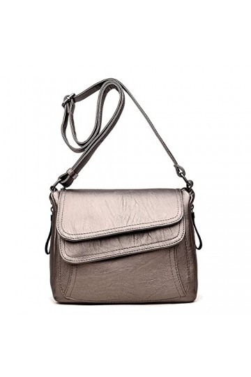 Eshow Sac Bandoulière Femme Porte Epaule Cuir Sac à Main