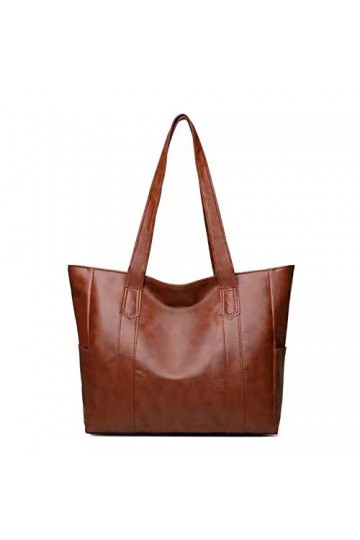 Eshow Sac Bandoulière Femme Porte Epaule Cuir Sac à Main