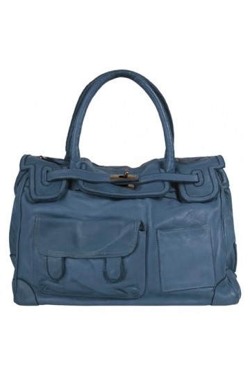 Samantha Look Sac shopping Femme cuir véritable