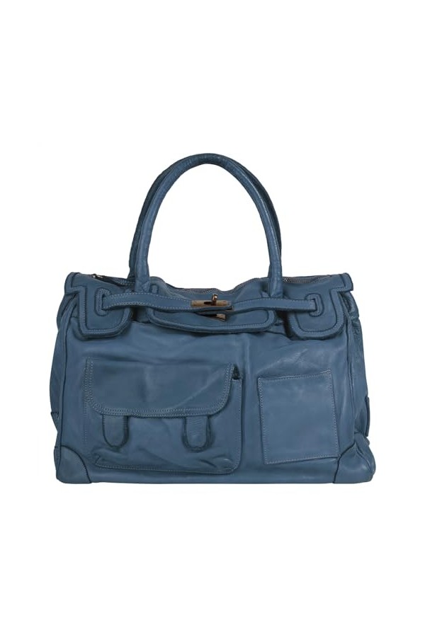 Samantha Look Sac shopping Femme cuir véritable