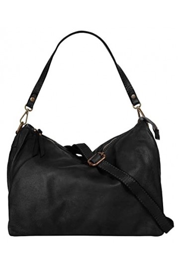 Samantha Look Sac à bandoulière Femme cuir véritable