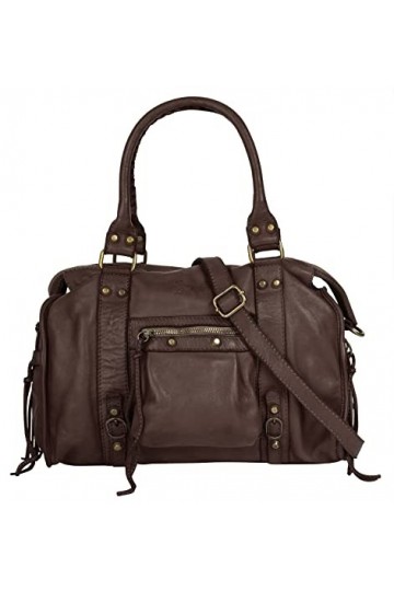 Samantha Look Sac shopping Femme cuir véritable